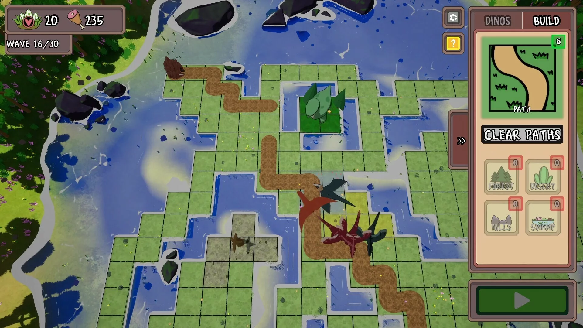 Изображение игры: Dinos TD