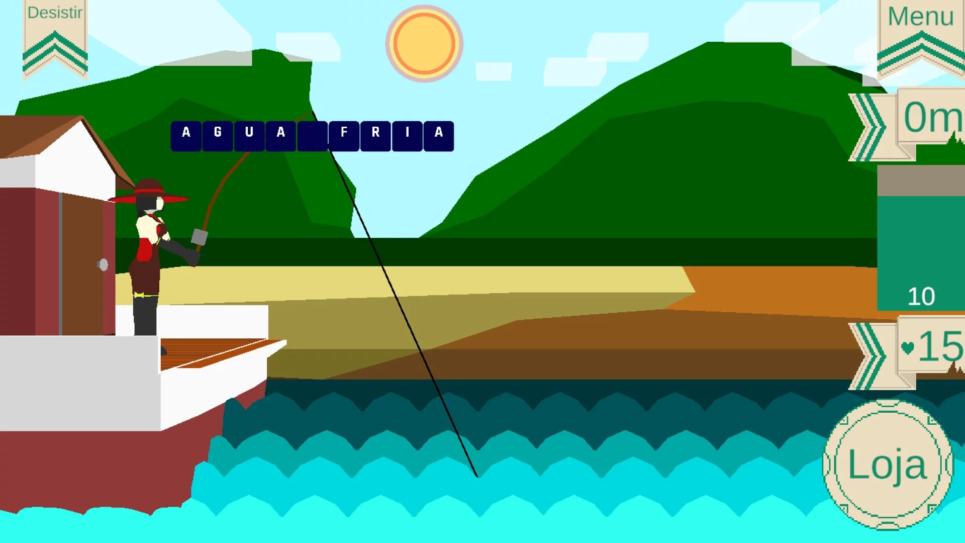 Изображение игры: Type 'n' Fish