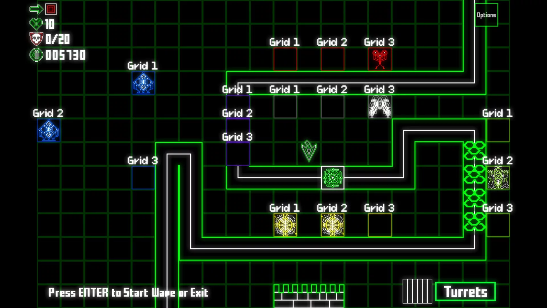 Изображение игры: Chromatrix - Tower Defense