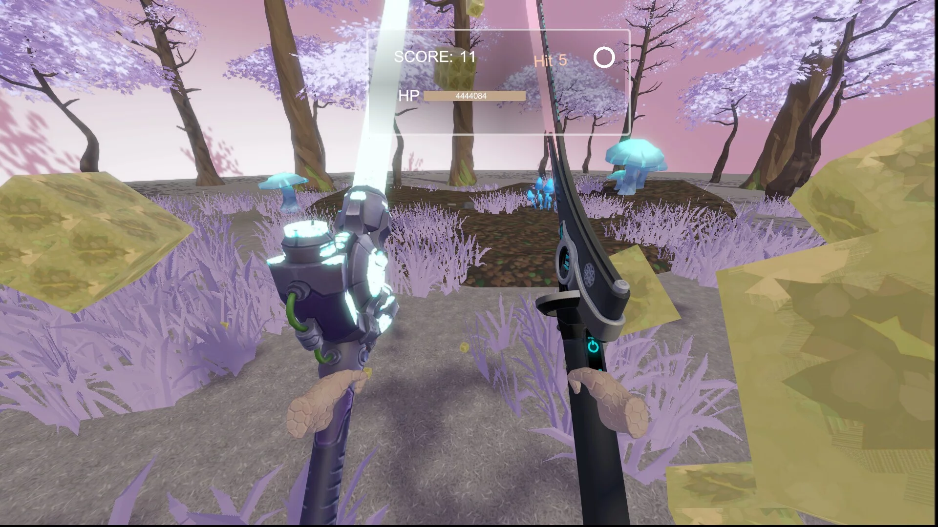 Изображение игры: VR Blade of Blocks