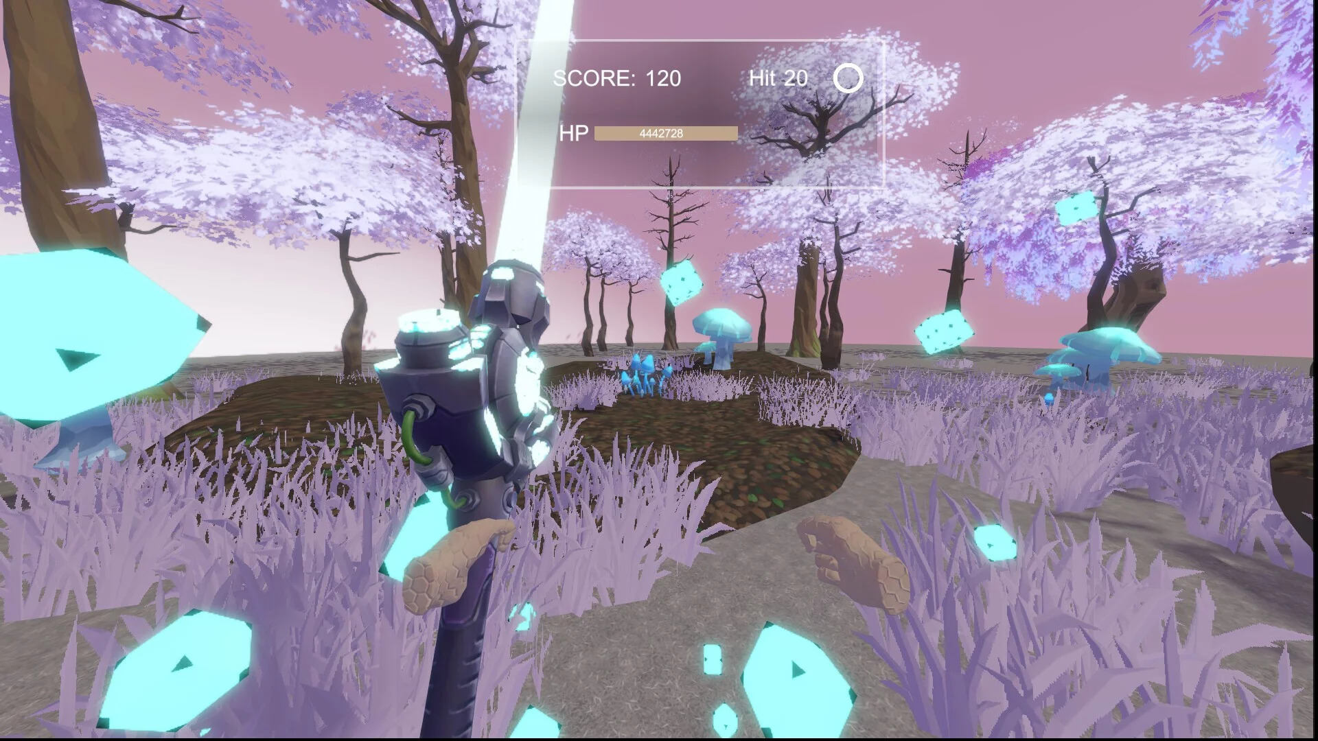 Изображение игры: VR Blade of Blocks