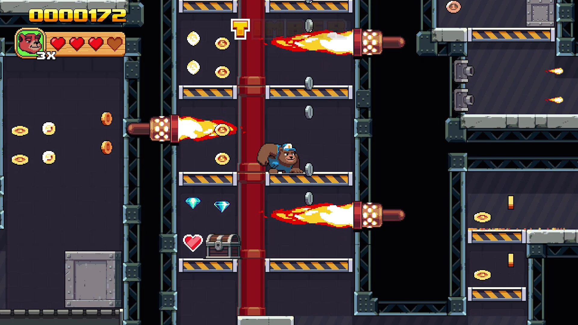 Изображение игры: Timberman: The Big Adventure