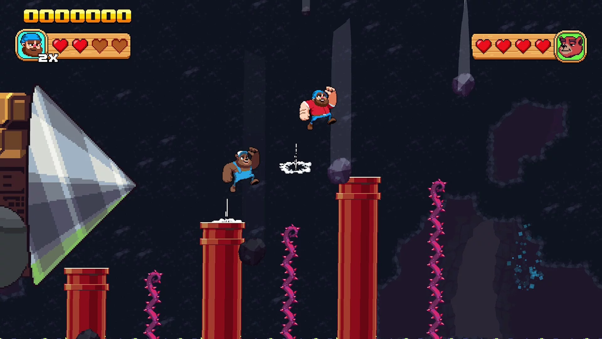 Изображение игры: Timberman: The Big Adventure
