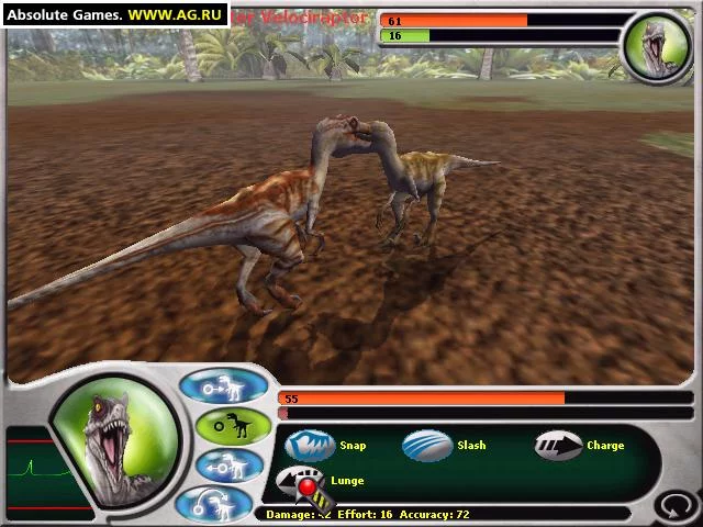 Изображение игры: Jurassic Park: Dinosaur Battles