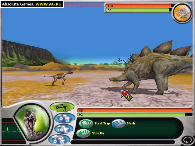 Изображение игры: Jurassic Park: Dinosaur Battles