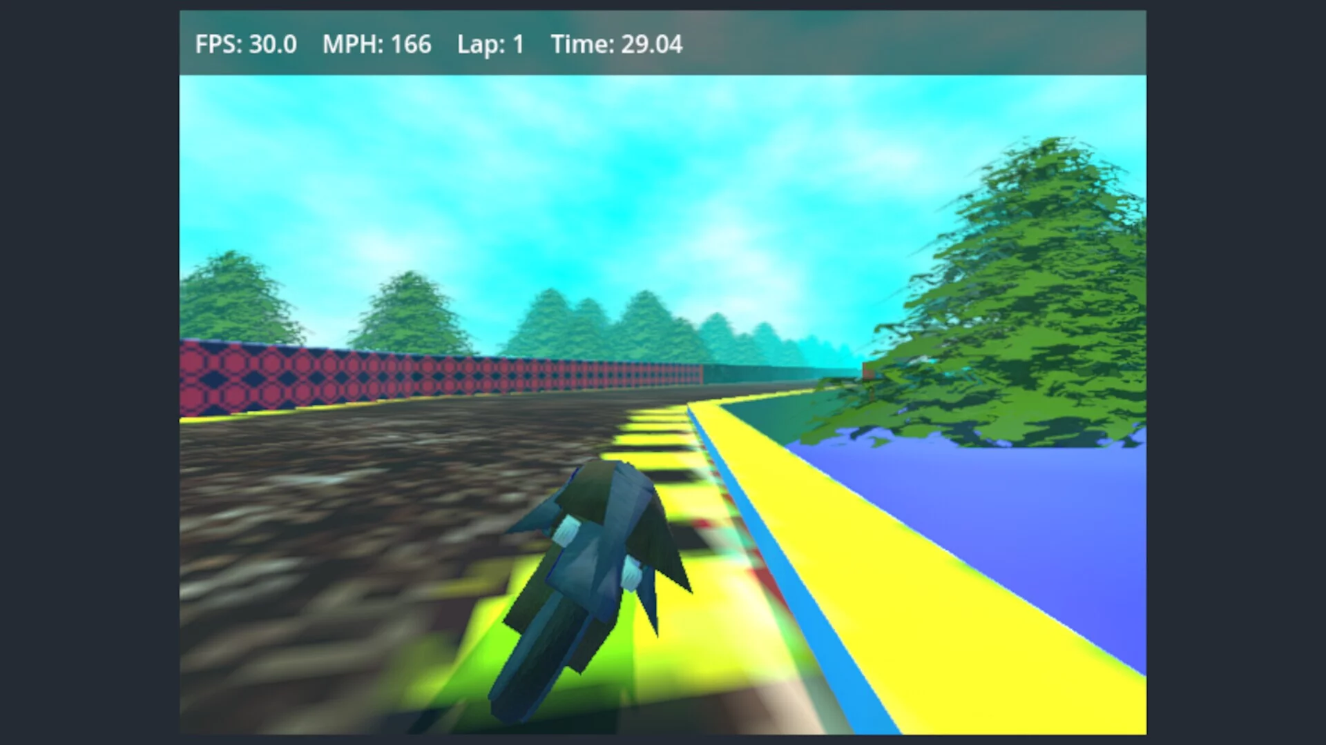 Изображение игры: Atomic Cyclecar Racing 2