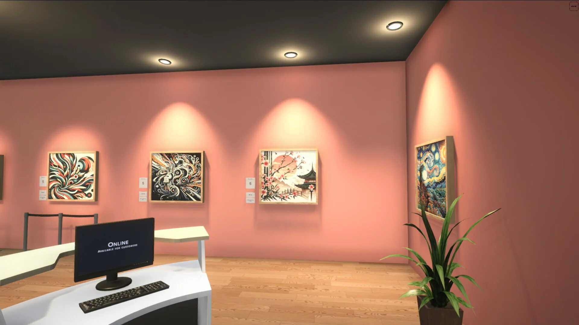Изображение игры: Art Shop Simulator