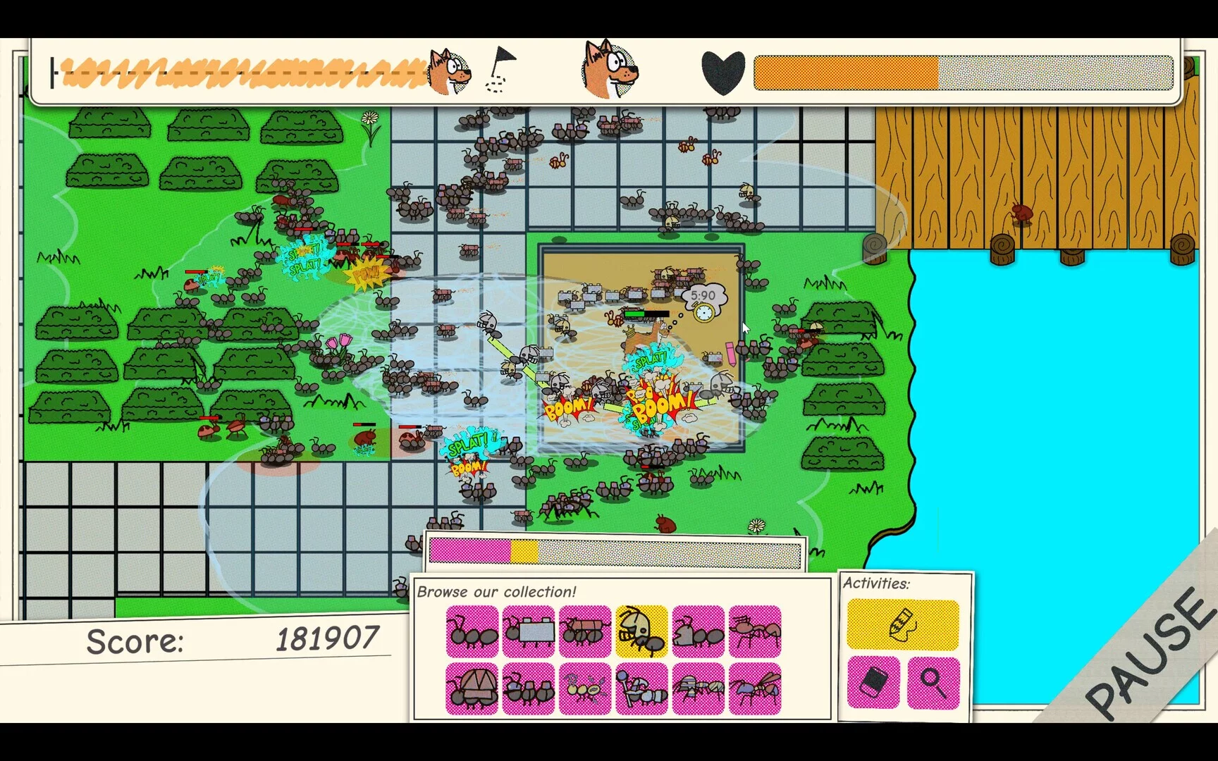 Изображение игры: Go! Save The Queen!
