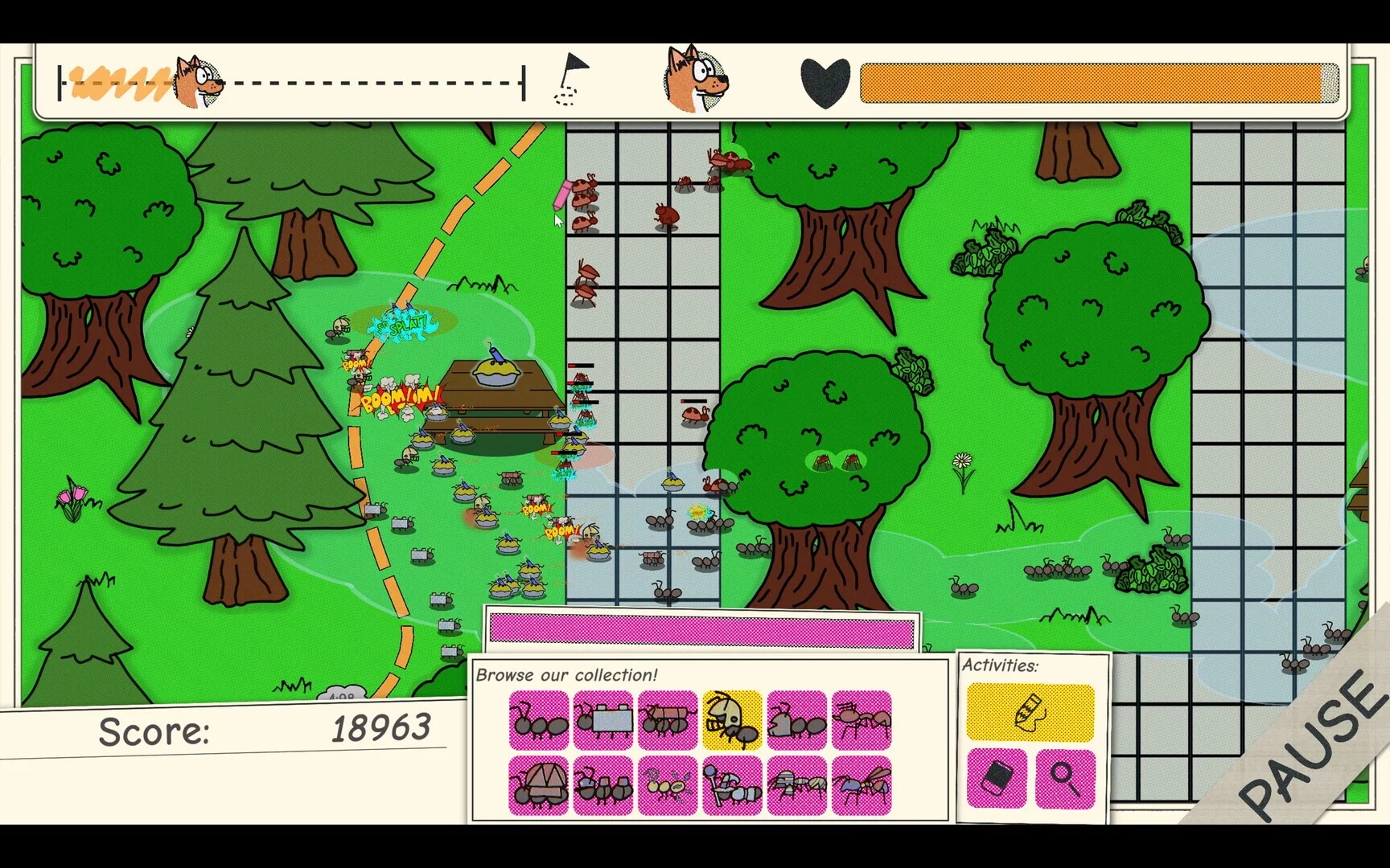 Изображение игры: Go! Save The Queen!