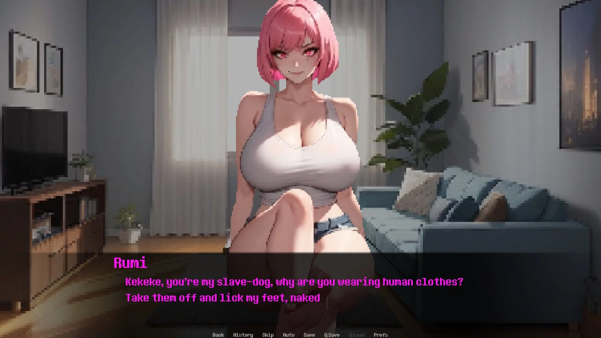 Изображение игры: Dominated By: Sadistic Childhood Valentine