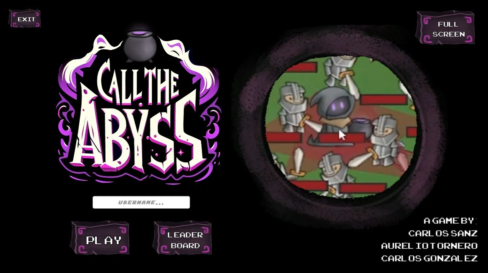 Изображение игры: Call The Abyss