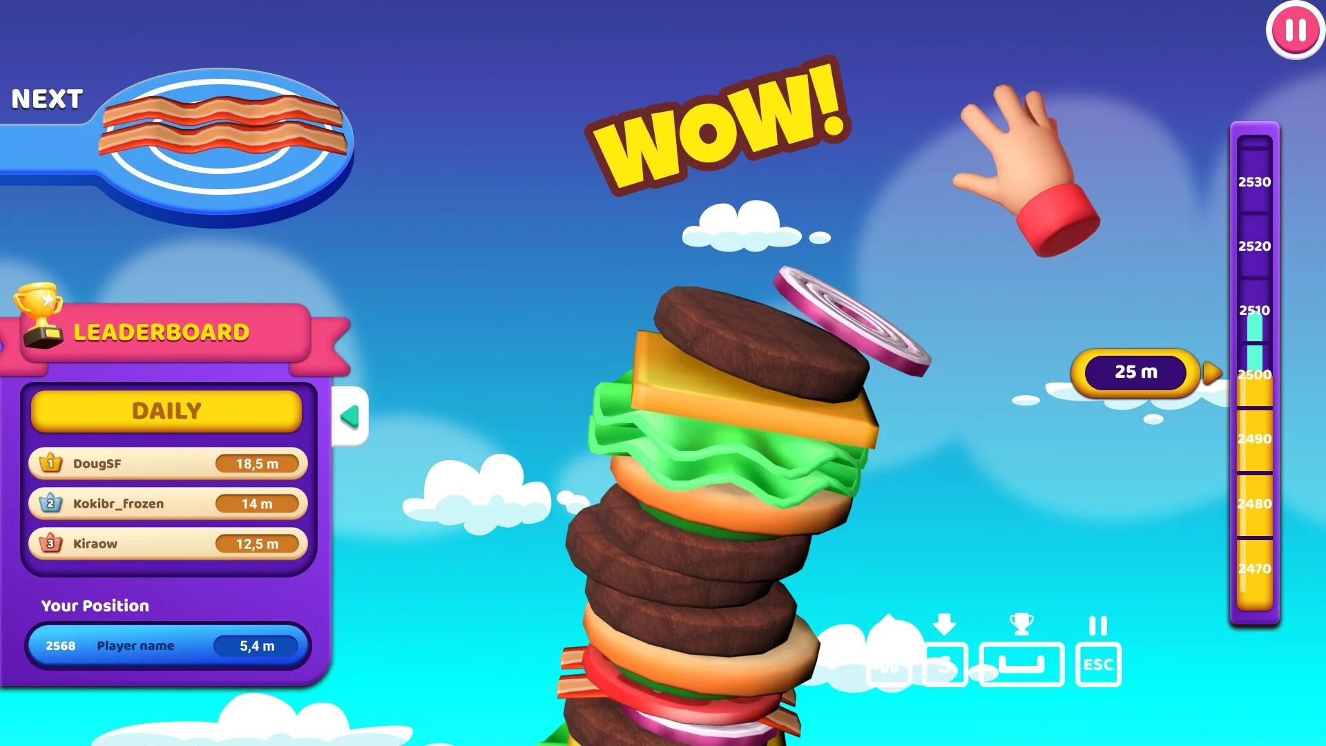 Изображение игры: Big Burger Tower