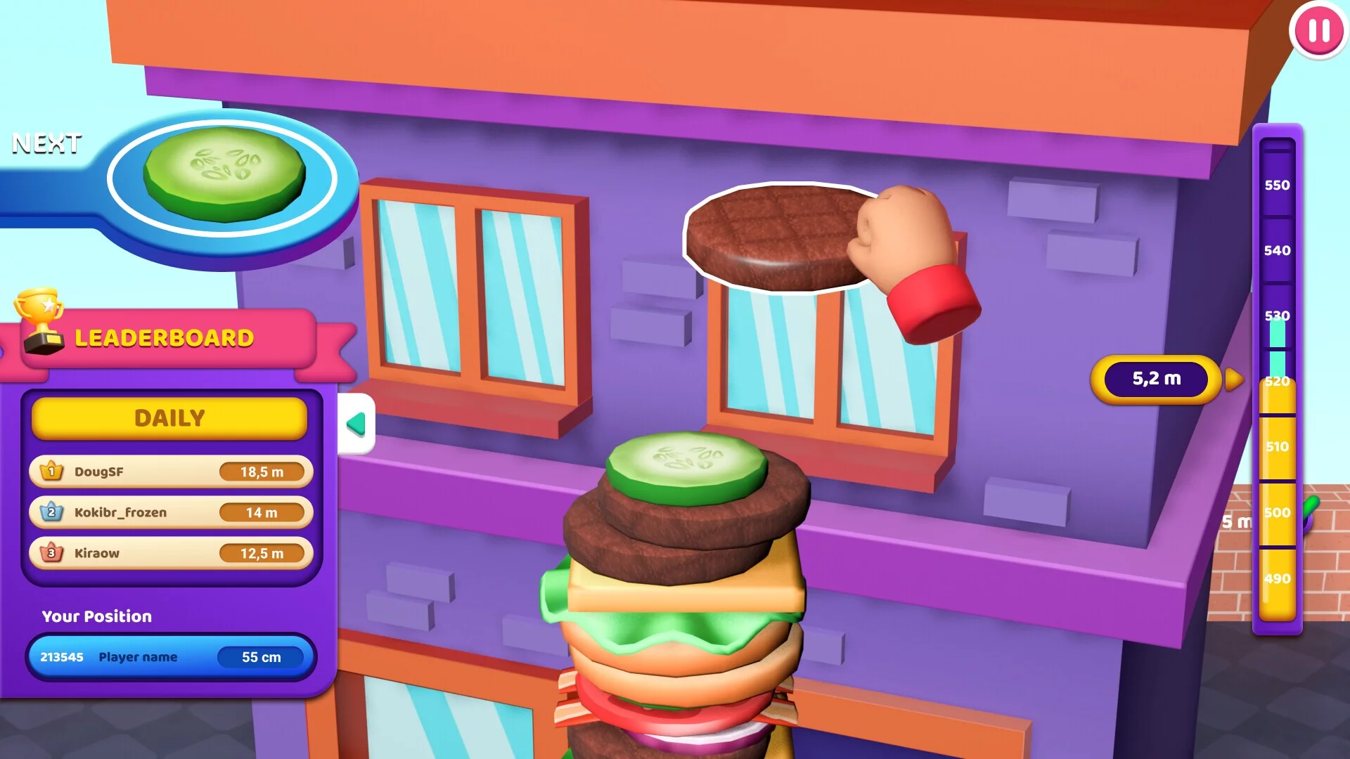 Изображение игры: Big Burger Tower