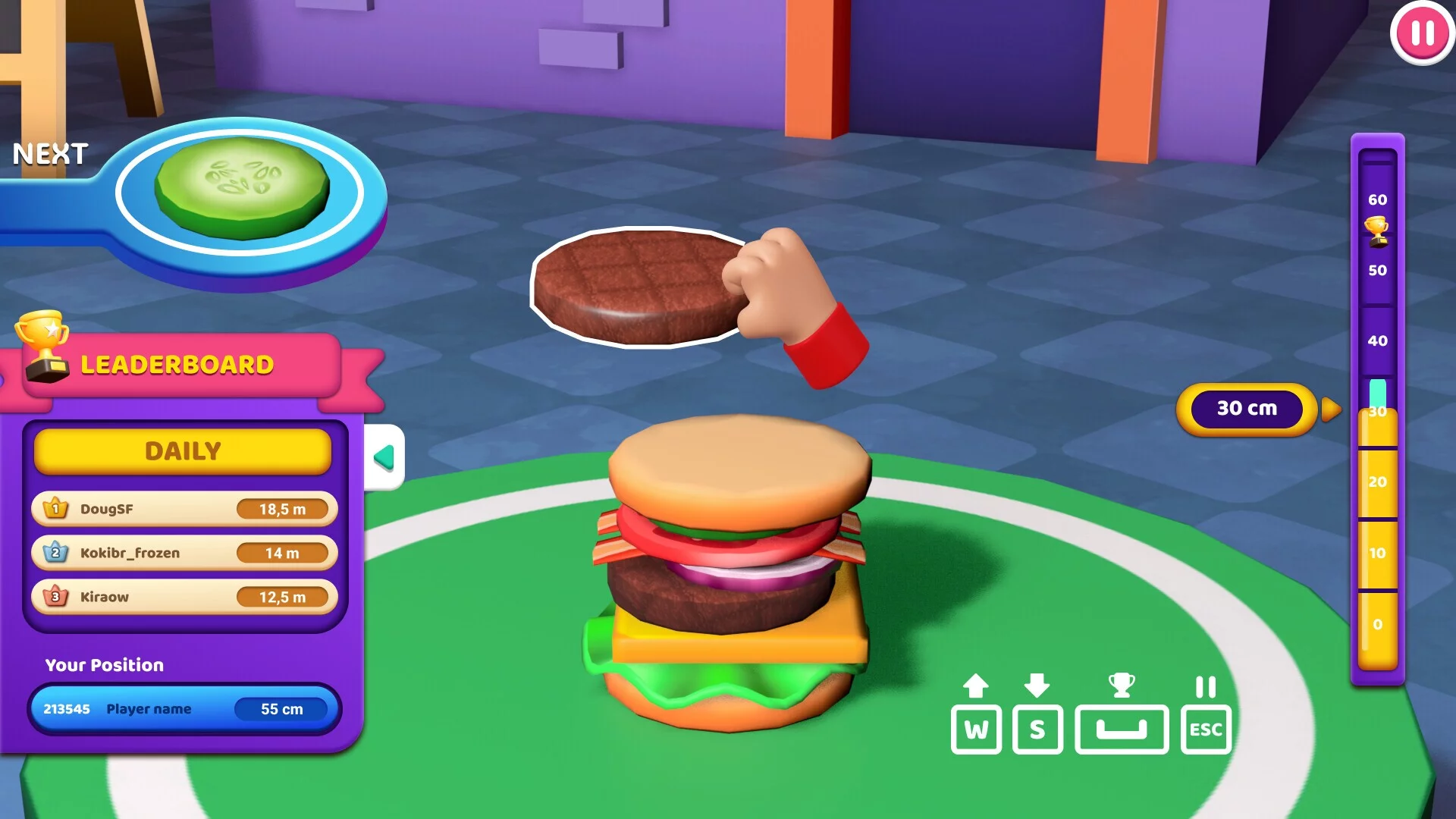 Изображение игры: Big Burger Tower