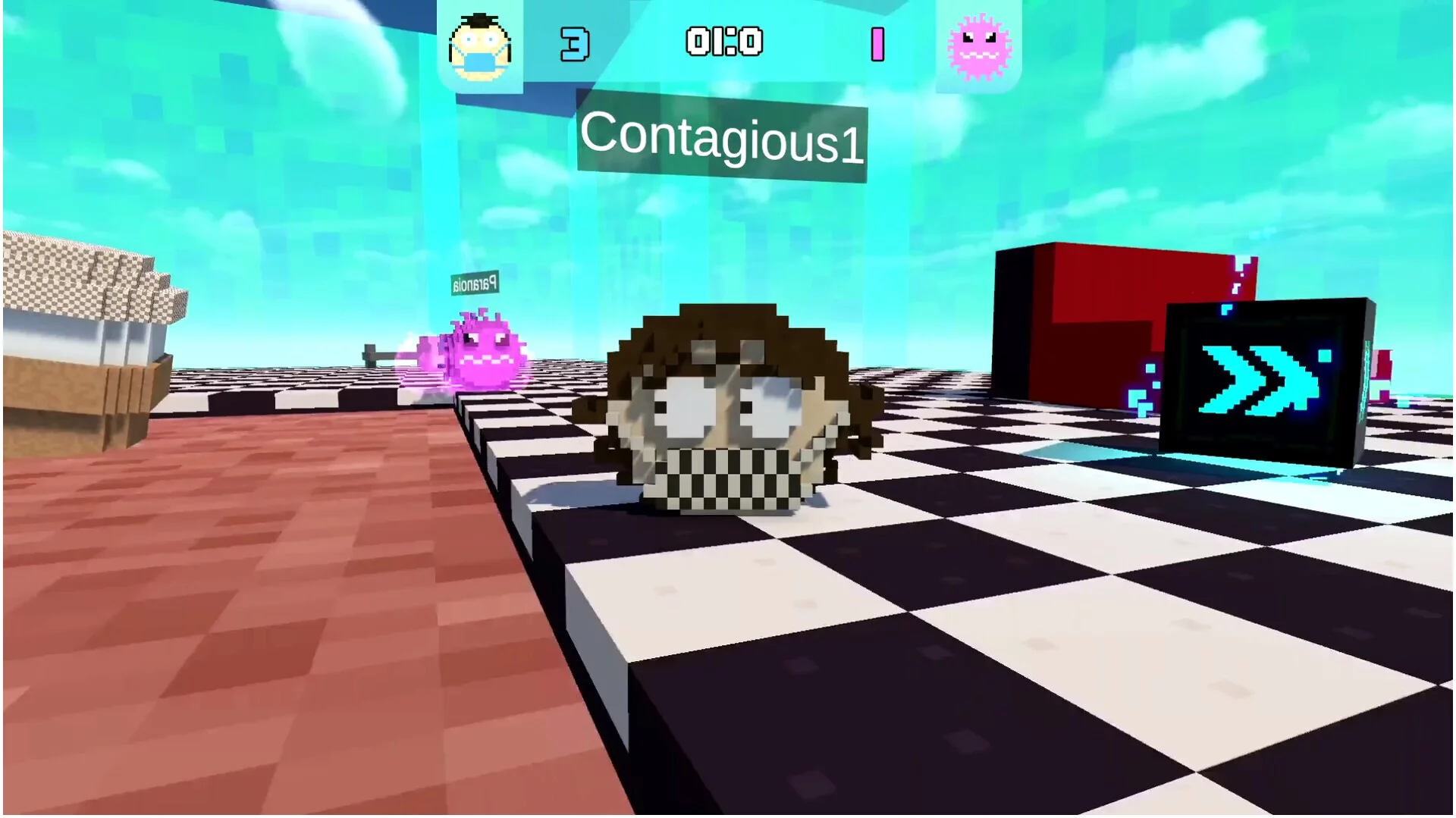 Изображение игры: Avoidy Virus