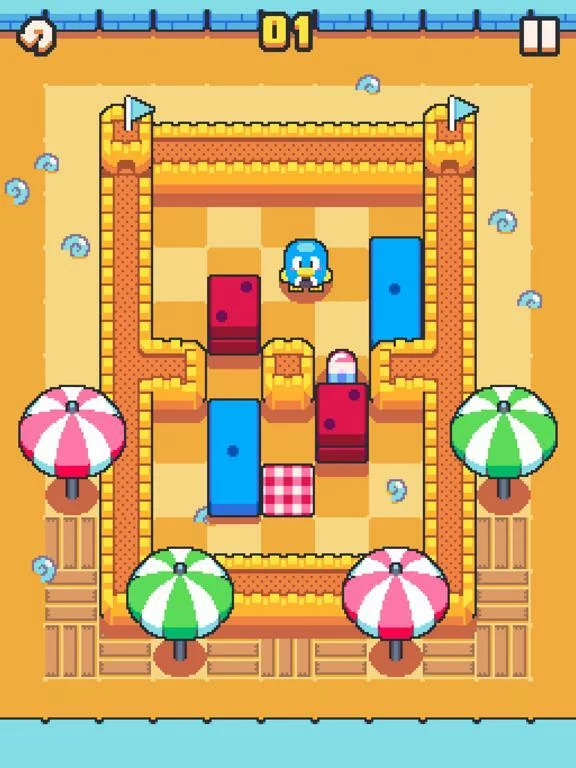 Изображение игры: Picnic Penguin