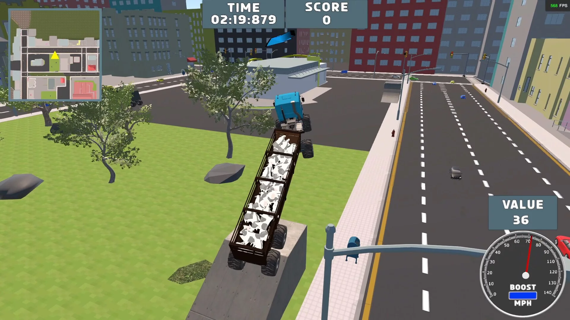 Изображение игры: Monster Trucking