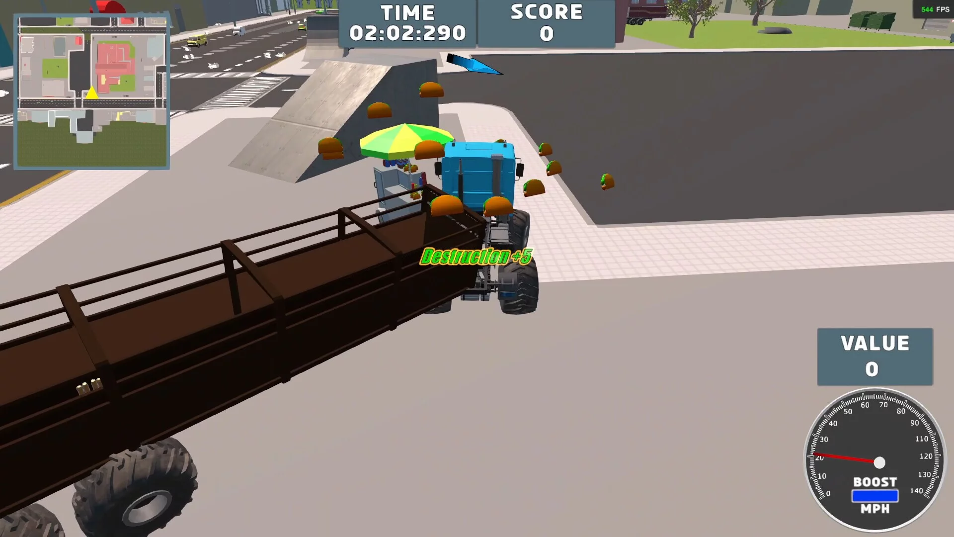 Изображение игры: Monster Trucking