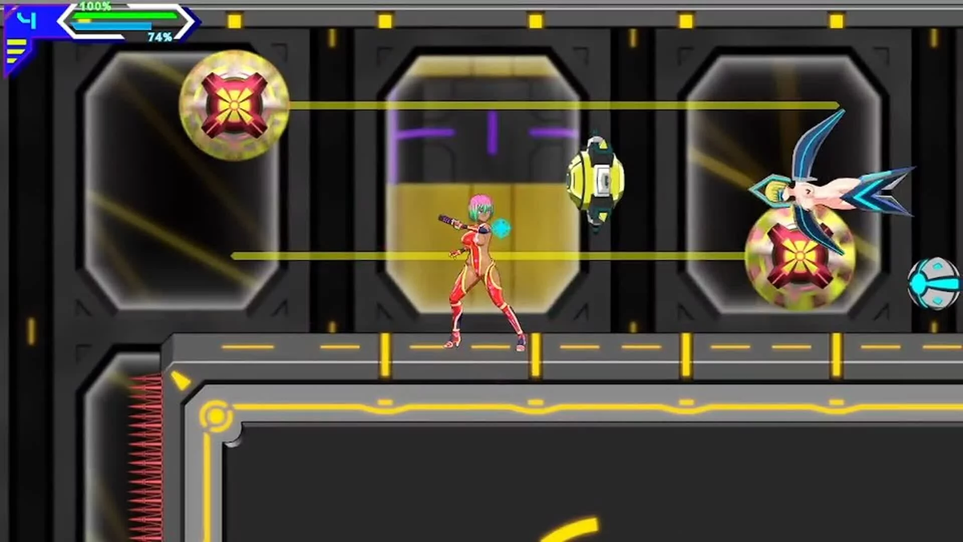 Изображение игры: Cyber Girl 2.0: RUNNING