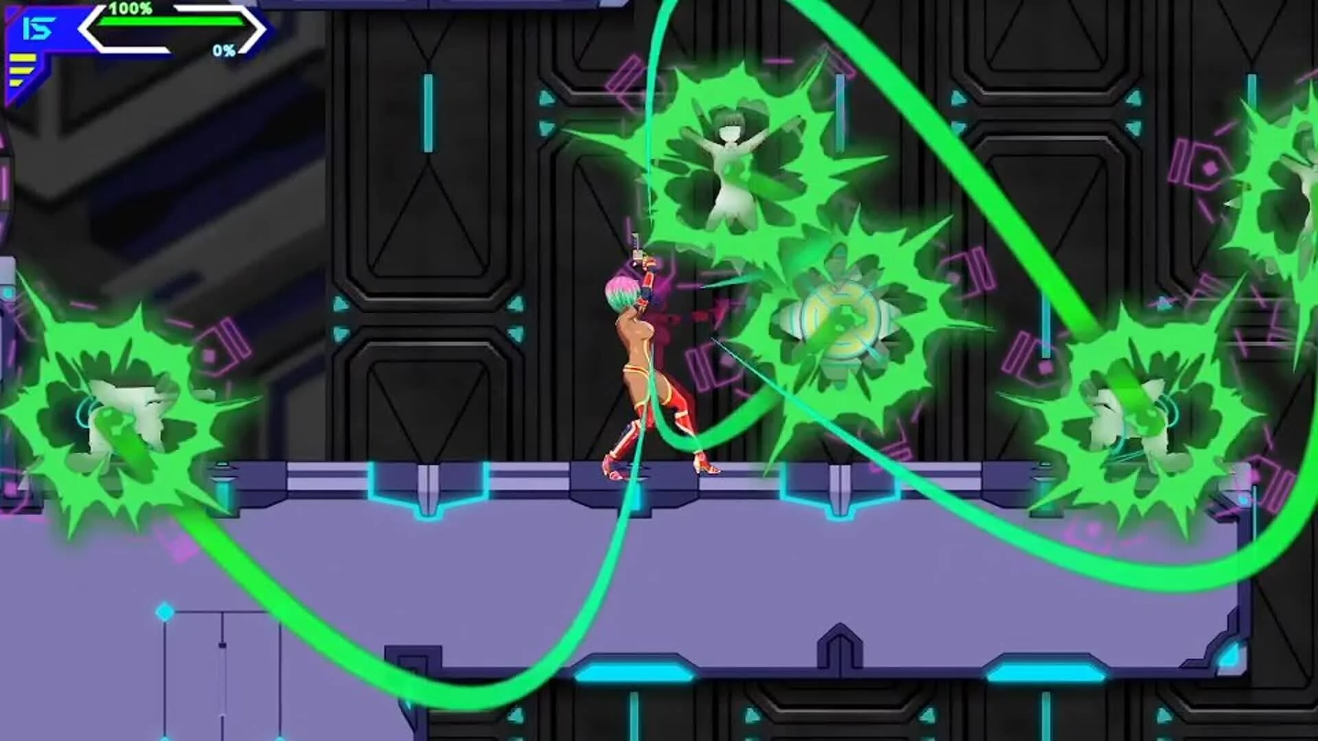 Изображение игры: Cyber Girl 2.0: RUNNING