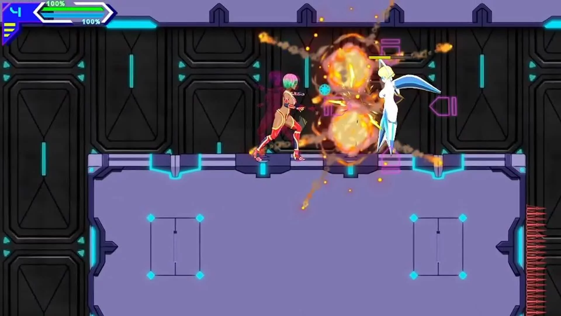 Изображение игры: Cyber Girl 2.0: RUNNING