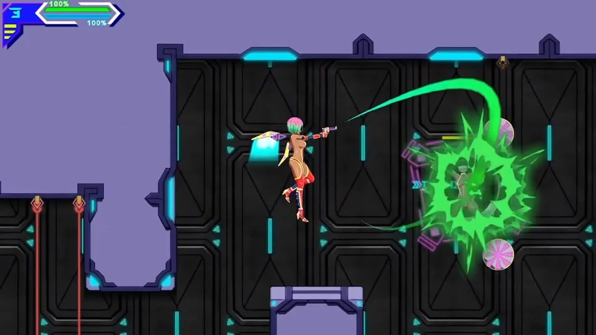 Изображение игры: Cyber Girl 2.0: RUNNING