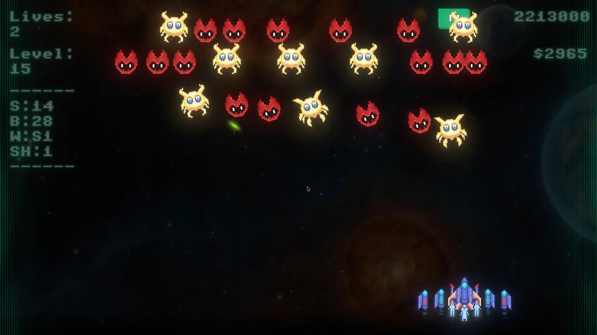 Изображение игры: Tryü Sora - Space Shooter