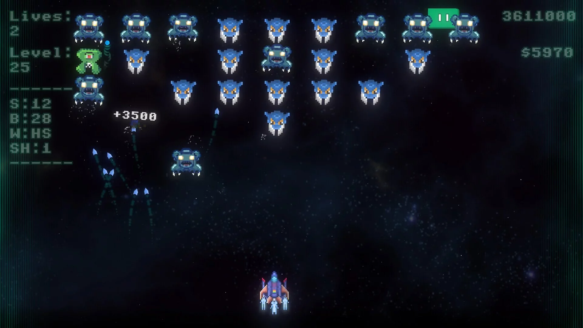 Изображение игры: Tryü Sora - Space Shooter