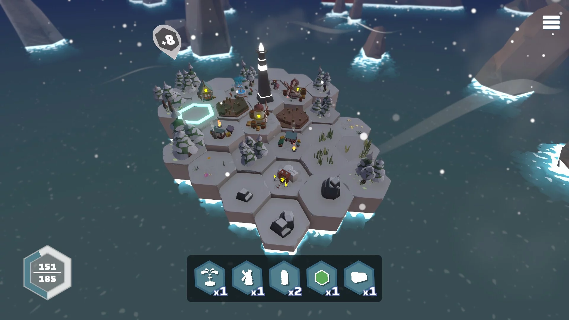 Изображение игры: HEXAROMA: Village Builder