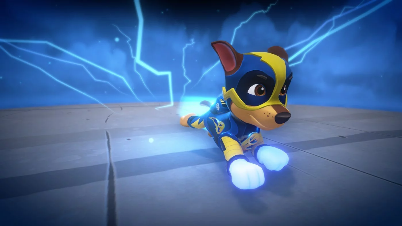Изображение игры: Paw Patrol Mighty Pups Save Adventure Bay