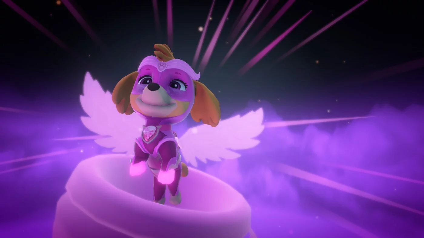 Изображение игры: Paw Patrol Mighty Pups Save Adventure Bay