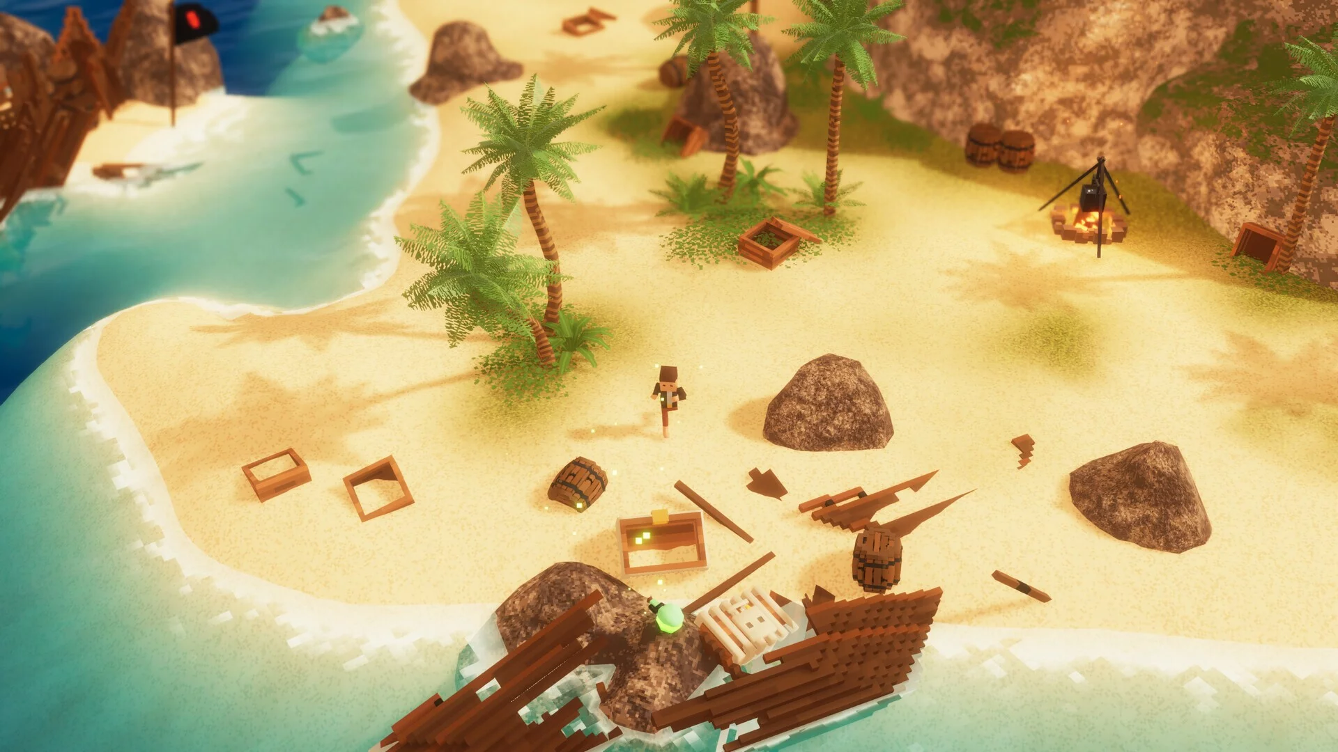 Изображение игры: Pixel Pirates