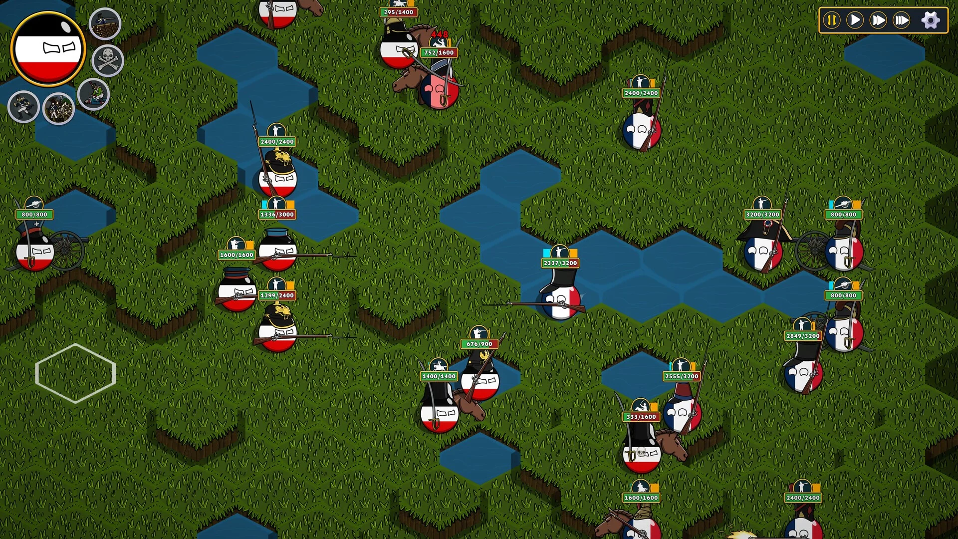 Изображение игры: Countryballs Conquest