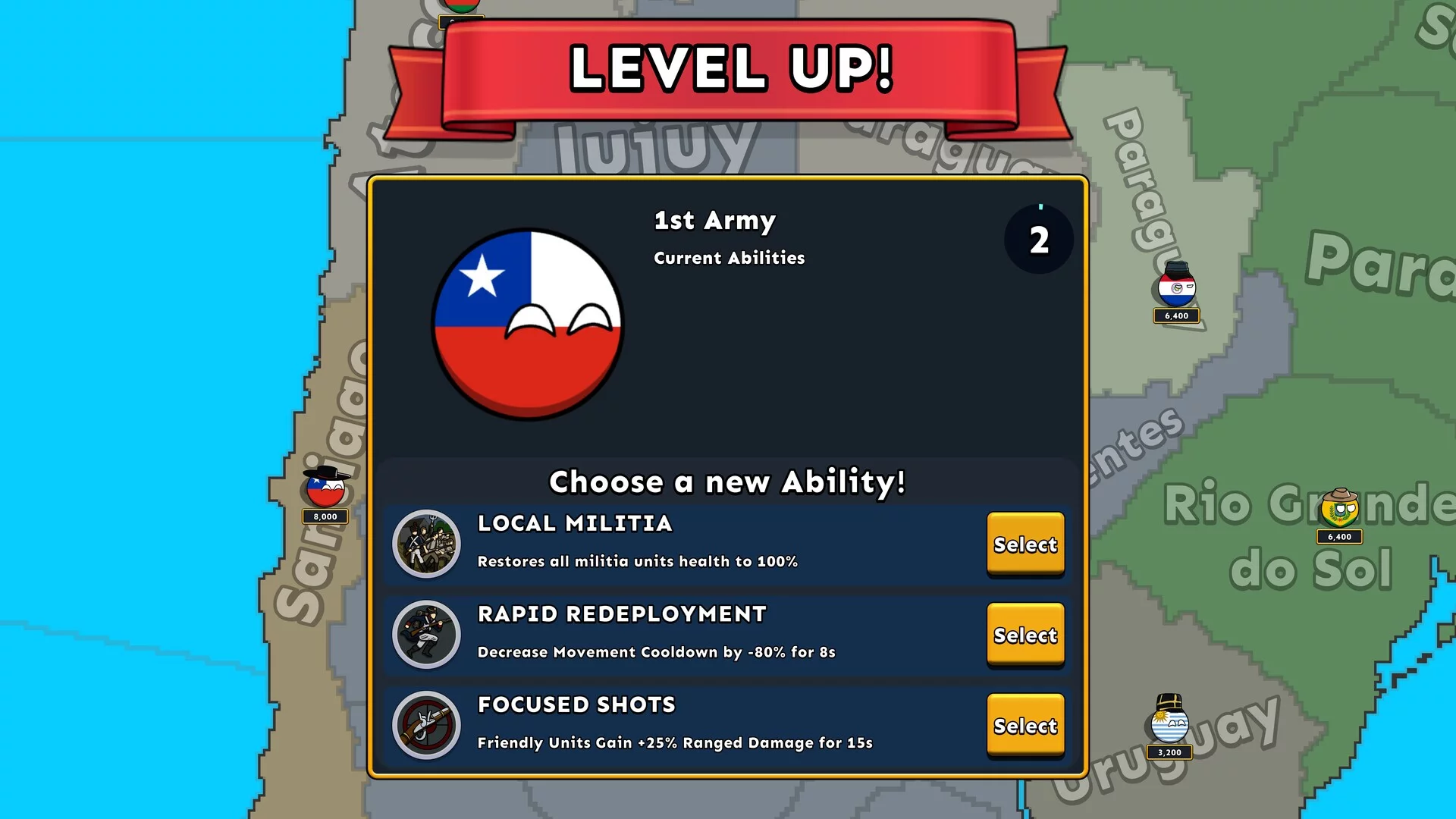 Изображение игры: Countryballs Conquest