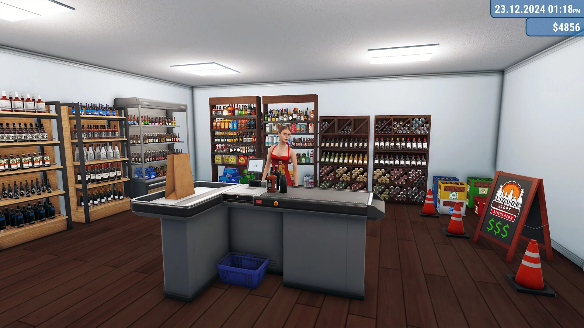 Изображение игры: Liquor Store Simulator: Prologue