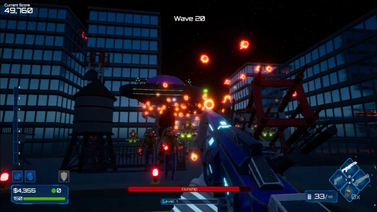 Изображение игры: Zombots: Invasion