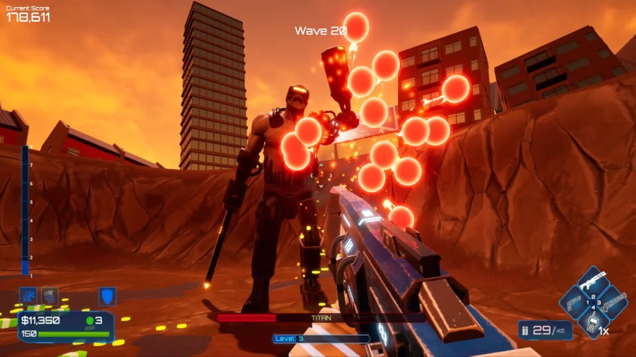 Изображение игры: Zombots: Invasion
