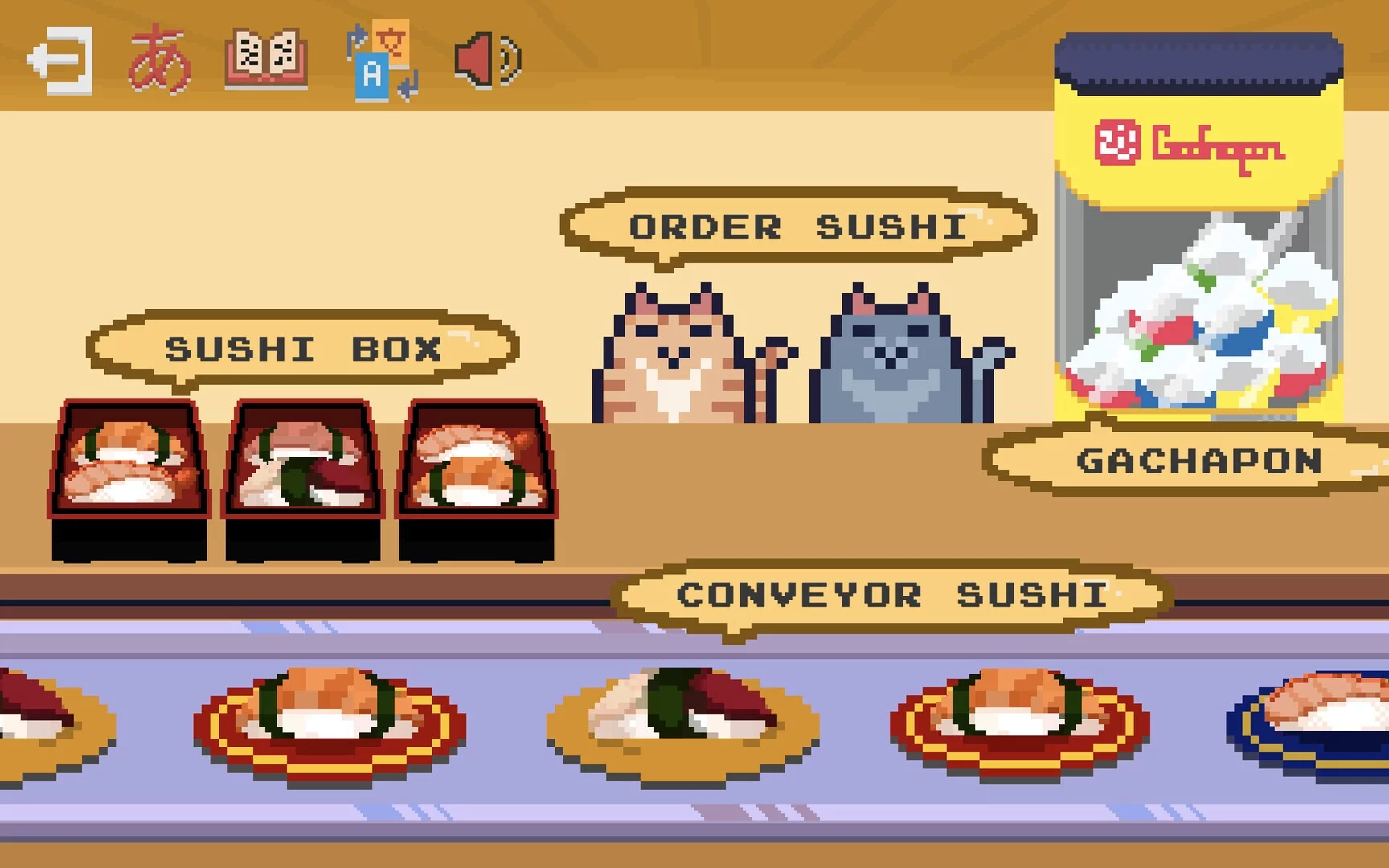 Изображение игры: Learn Japanese Kana & Vocab with Sushi