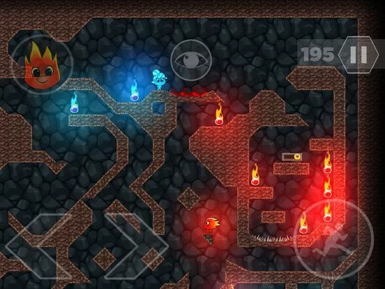 Изображение игры: Fireboy and Watergirl: Online