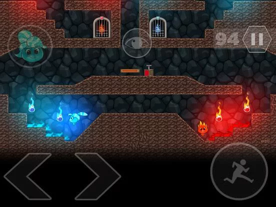 Изображение игры: Fireboy and Watergirl: Online