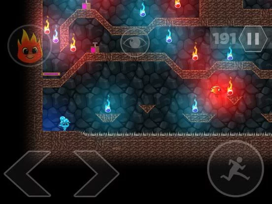 Изображение игры: Fireboy and Watergirl: Online