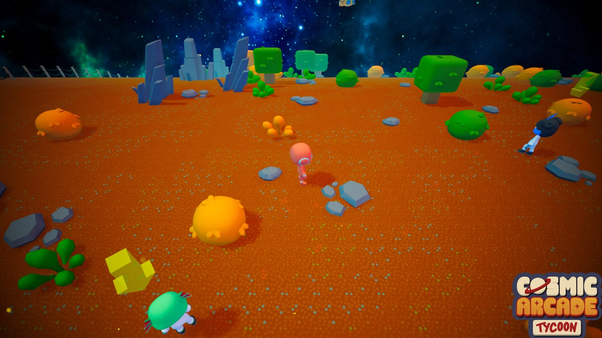 Изображение игры: Cosmic Arcade Tycoon
