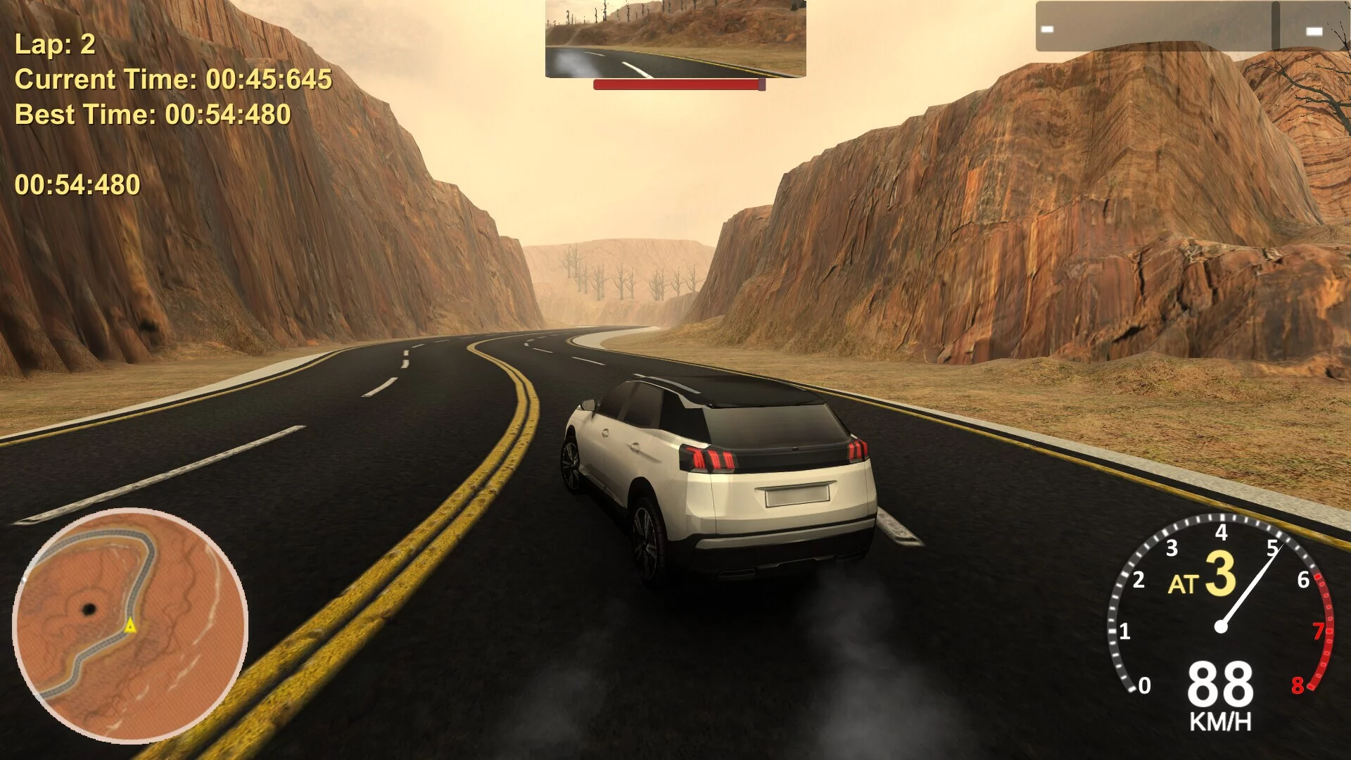 Изображение игры: Daily Driven Racer