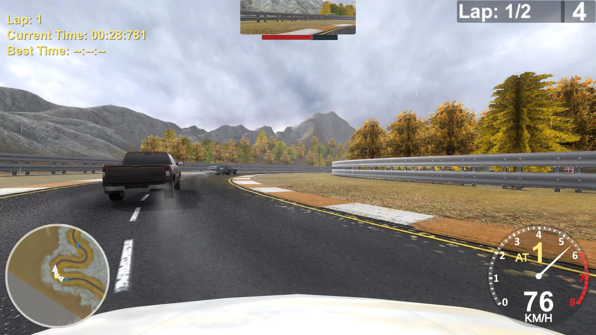 Изображение игры: Daily Driven Racer