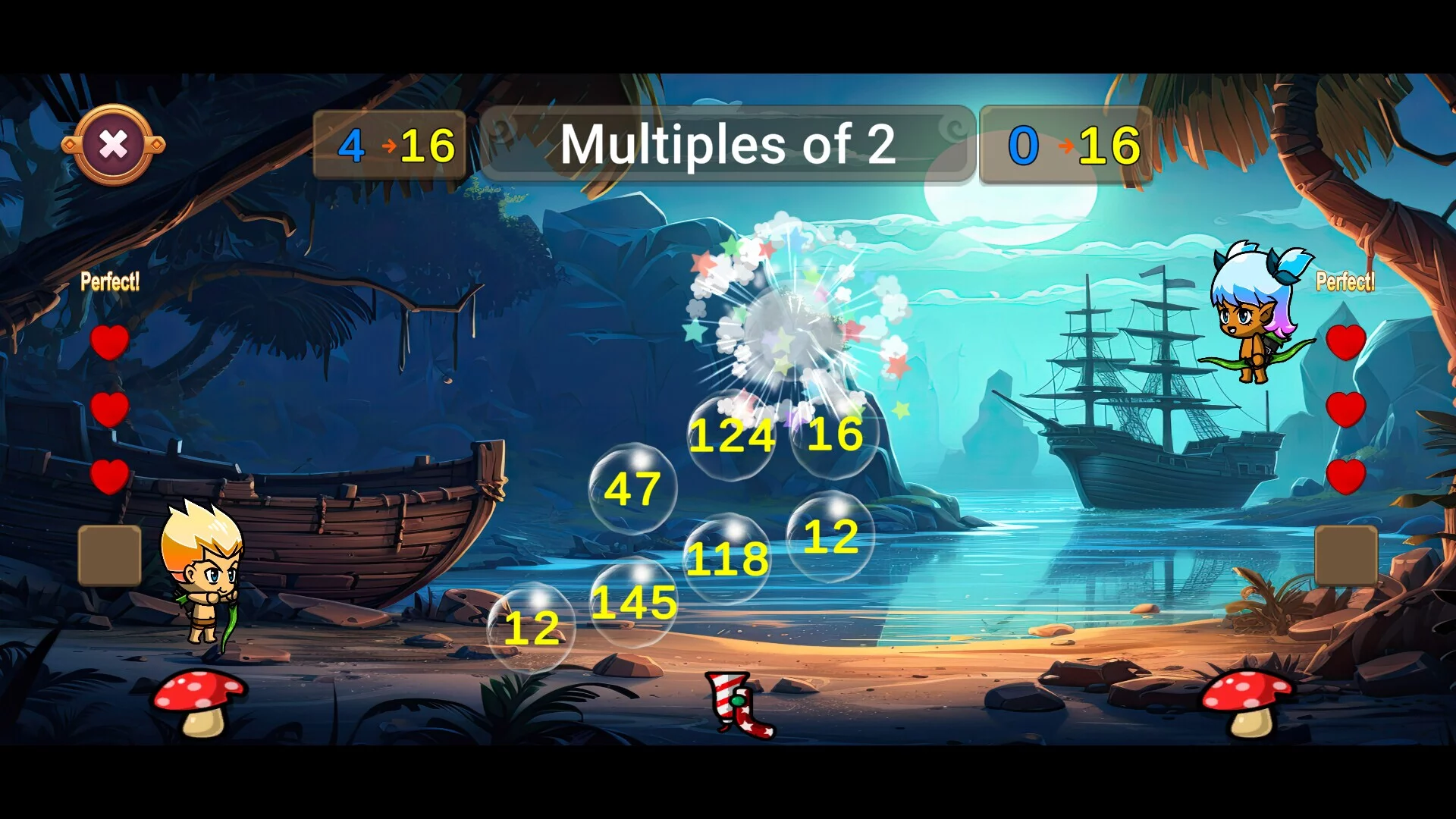 Изображение игры: Math4TopDogs