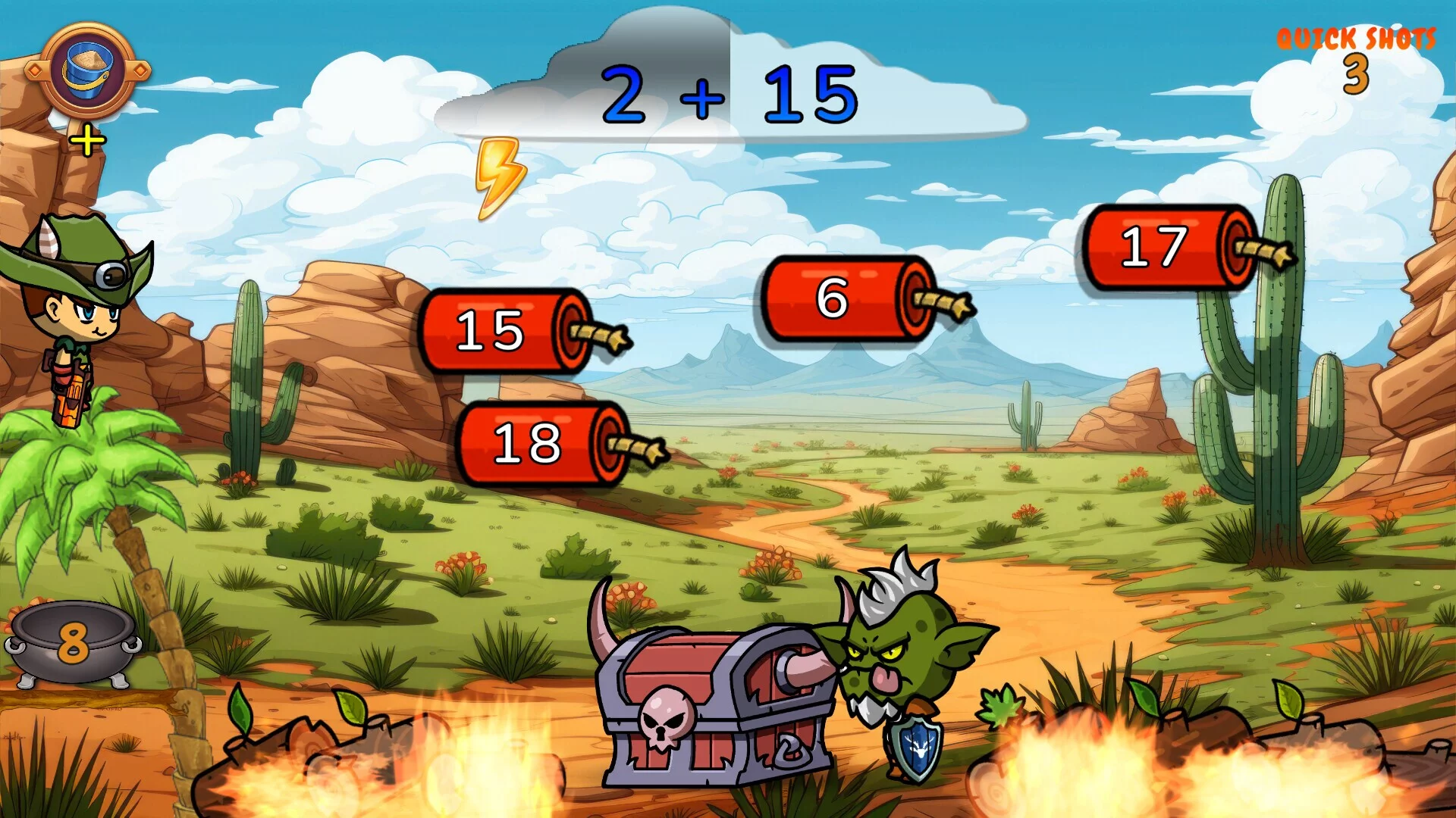 Изображение игры: Math4TopDogs
