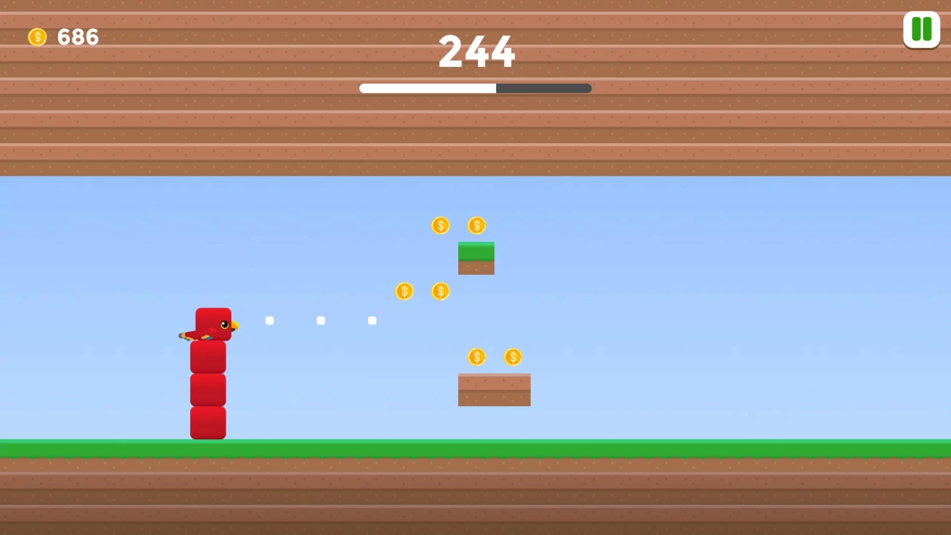 Изображение игры: Bird Bump