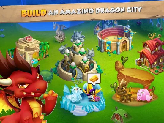 Изображение игры: Dragon City Mobile