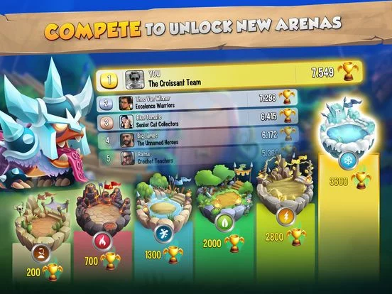 Изображение игры: Dragon City Mobile
