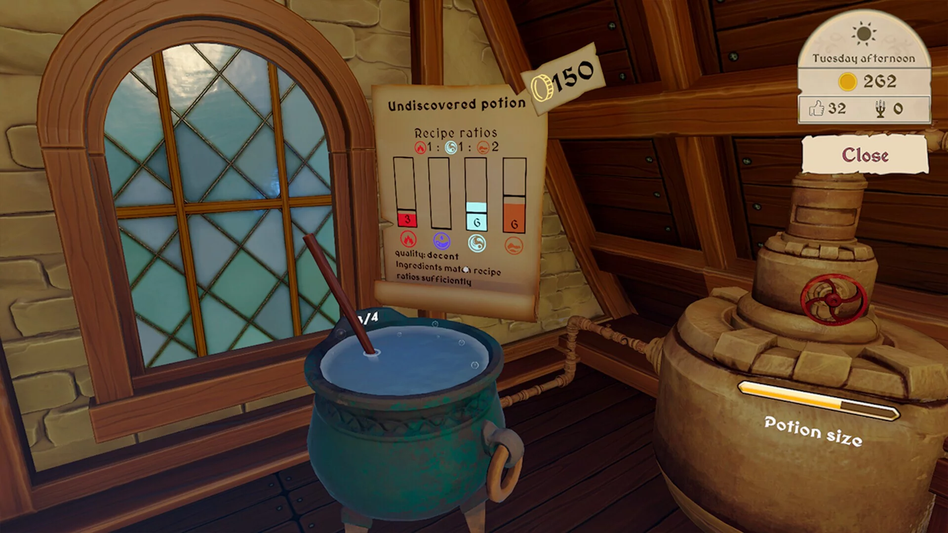 Изображение игры: Potion Shop Simulator